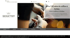 Desktop Screenshot of coiffeur-esthetique-seduc-tiff.fr